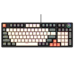 Bàn phím cơ E-Dra EK398 - Beta (Blue Switch/ Đen/ LED Rainbows)