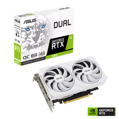 Card màn hình ASUS Dual GeForce RTX 3060 White O8G GDDR6