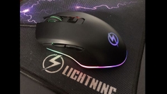 Chuột Lightning GX686 RGB Gaming Optical (Đen)