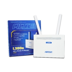 APTEK L300e Bộ Phát Wifi 4G LTE 150Mbps. Wifi Chuẩn N Tốc Độ 300Mbps, Hỗ Trợ 32 Kết Nối