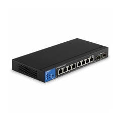 Managed Gigabit Switch Linksys LGS310MPC-EU (8 cổng 1G PoE RJ45 + 2 cổng quang 1G SFP )