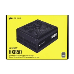 Nguồn máy tính Corsair HX850 Platinum 80 Plus Platinum - Full Modul