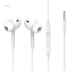 Tai nghe Pisen EarPhone AP03 (3.5mm, 1.2m, TPE )