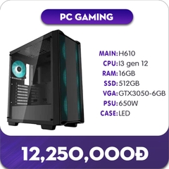 PC Gaming H610 i3 gen12