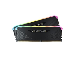 Ram Desktop Corsair Vengeance RGB RS (CMG64GX4M2E3200C16) 64GB (2x32GB) DDR4 3200MHz
