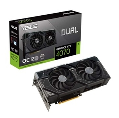 ASUS Dual GeForce RTX™ 4070 OC Edition 12GB GDDR6X