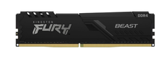 Ram PC Kingston Fury Beast Black 8GB 3200MHz DDR4 KF432C16BB/8