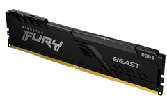 Ram PC Kingston Fury Beast Black 16GB 2666MHz DDR4 KF426C16BB/16
