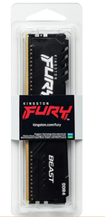 Ram PC Kingston Fury Beast Black 8GB 3200MHz DDR4 KF432C16BB/8