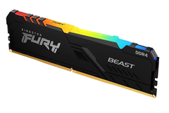 Ram PC Kingston Fury Beast RGB 8GB 3200MHz DDR4 KF432C16BBA/8