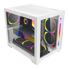 VỎ CASE 1ST PLAYER SP7 RGB (White) không Fan