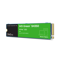 Ổ Cứng SSD WD Green SN350 240GB M.2 2280, PCIE NVME Gen 3x4 (WDS240G2G0C)