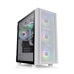 Case Thermaltake H570 TG ARGB Black/Snow Sẵn 3 Fan Led