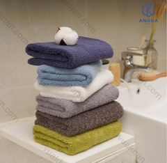 Khăn tắm 40x80cm 170g/c 100% cotton sợi chải kỹ