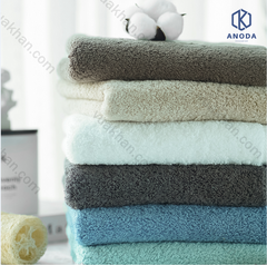 5 Cái Khăn tắm 40x80cm 220g/c 100% cotton sợi chải kỹ