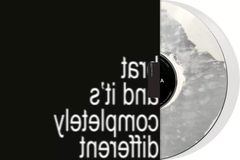 Brat And It's Completely Different (Clear w/ Powder Fill and White Vinyl)