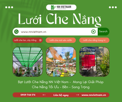 Lưới Che Nắng Chất Lượng Từ NN Việt Nam