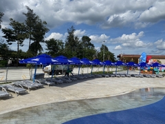 DeMark cung cấp ghế hồ bơi và giường tắm nắng tại TTC Mekong Aqua Park Bến Tre