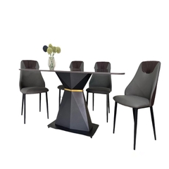 Bàn ăn đồng hồ cát - BAD08