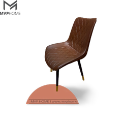 Ghế ăn loft trám da
