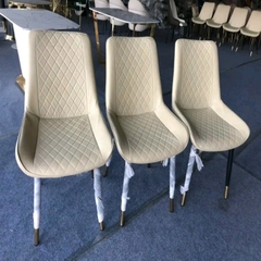 Ghế ăn loft trám da