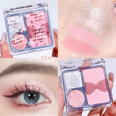 XIXI Bảng Phấn Mắt 3 ô Billie Diary Eye Shadow #05
