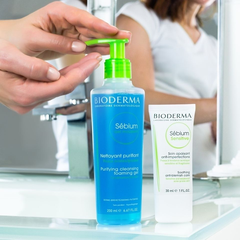 Bioderma Rửa Mặt Sebium Gel Moussant - 200ml