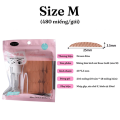 Dream Kiss Miếng Dán Kích Mí Lưới Không Cần Keo Kèm Bình Xịt 480m #M