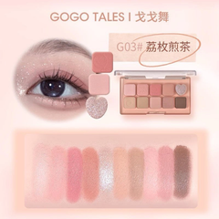 GOGO TALES Bảng Phấn Mắt 10 ô Sweet Misty