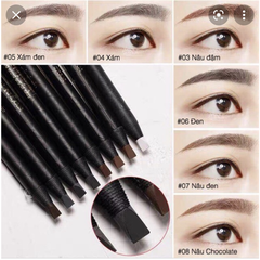 HAOZHUANG Chì Kẻ Mày Eyebrow Pencil #06 - 09