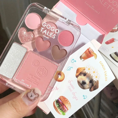 GOGO TALES Bảng Phấn Mắt Và Phấn Má 8 ô #G03