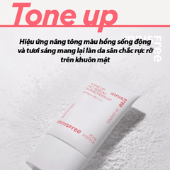 (Mẫu Mới) Innisfree Kem Chống Nắng  Tone Up No Sebum Sunscreen EX SPF 50+ PA++++ 50ml