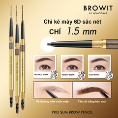 Nongchat Chì Kẻ Mày Pro Slim Brow Pencil