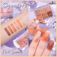 Odbo Phấn Mắt 6 Ô Signature Eyeshadow