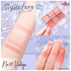 Odbo Phấn Mắt 6 Ô Signature Eyeshadow