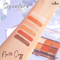 Odbo Phấn Mắt 6 Ô Signature Eyeshadow