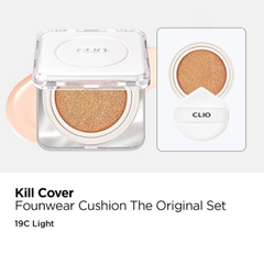 Clio Phấn Nước Kill Cover Founwear Cushion The Original SPF 50 PA+++ (Trắng - Mới)