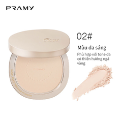 PRAMY Sunscreen Pressed Powder Phấn Chống Nắng Trong Suốt Kiềm Dầu