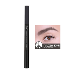 The Face Shop Kẻ Mày Designing Eyebrow Pencil - 06 Dark Gray