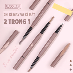 WODWOD Chì Kẻ Mày 2 Đầu