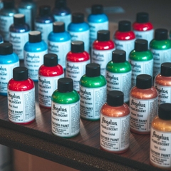 Màu vẽ da, vải Angelus Leather Paint Pearlescent 118ml (4Oz)