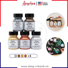 Màu vẽ da, vải Angelus Leather Paint Metallic 29.5ml (1Oz)
