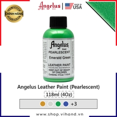Màu vẽ da, vải Angelus Leather Paint Pearlescent 118ml (4Oz)
