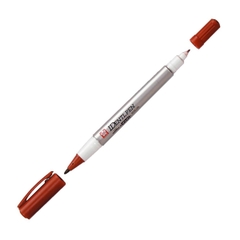 Bút lông dầu 2 đầu vẽ đa chất liệu Sakura Identi Pen - Ngòi 0.4mm / 1.0mm