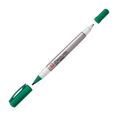 Bút lông dầu 2 đầu vẽ đa chất liệu Sakura Identi Pen - Ngòi 0.4mm / 1.0mm
