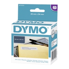 Cuộn tem nhãn dán Dymo (LW) giấy dùng cho máy in LabelWriter