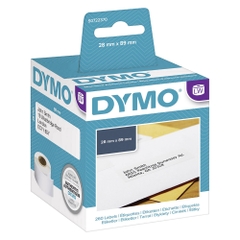 Cuộn tem nhãn dán Dymo (LW) giấy dùng cho máy in LabelWriter
