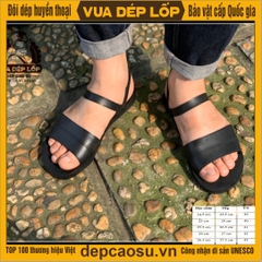 Dép cao su 3 quai ngang