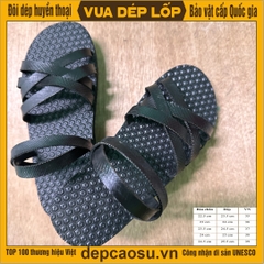 Dòng Dép Nữ quai bố vải đế chống trơn, cao 3cm, êm, nhẹ và thoải mái kiểu dáng 4 quai GP