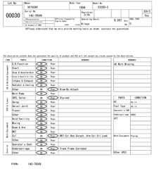 Máy xúc đào hitachi EX200-3- 79549 đường búa nguyên bản